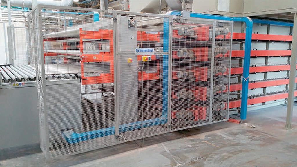 EL3P/OUT – Three-level elevator for unloading horizontal dryers