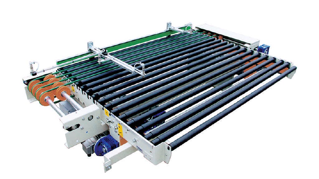 RSE/R – Vertical dryer unloading roller conveyor