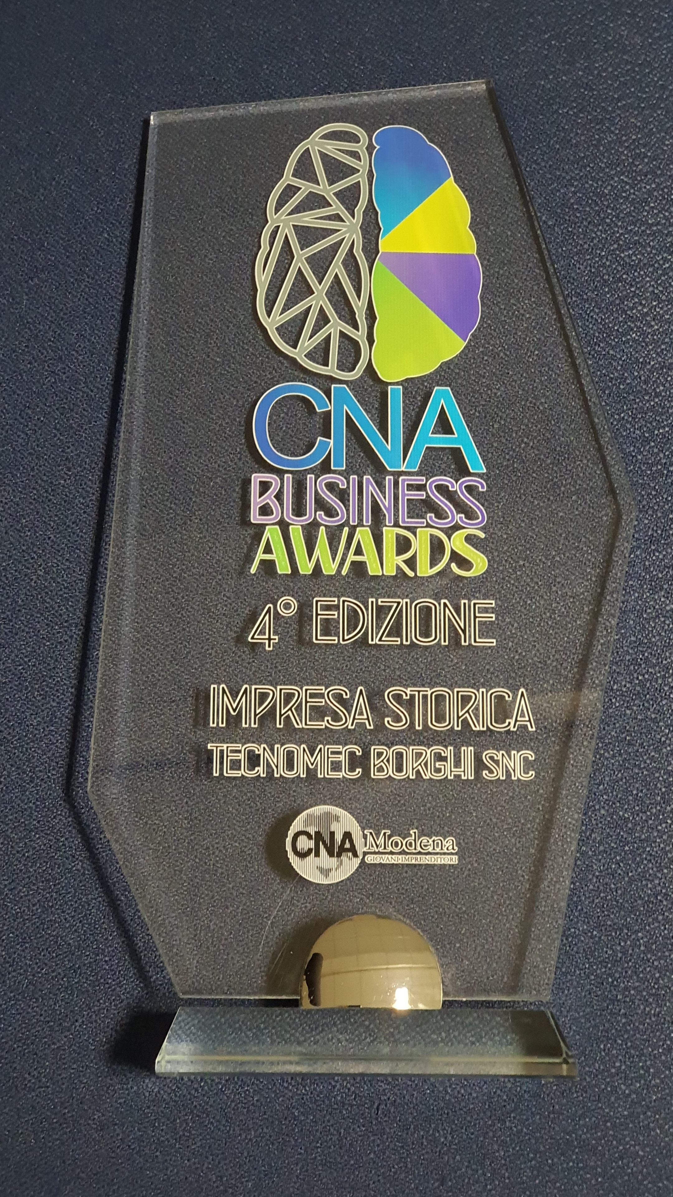 Premiazione Impresa Storica – Business Award 2020 CNA Modena